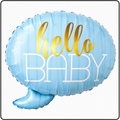 23"- Hello Baby Foil Balloon